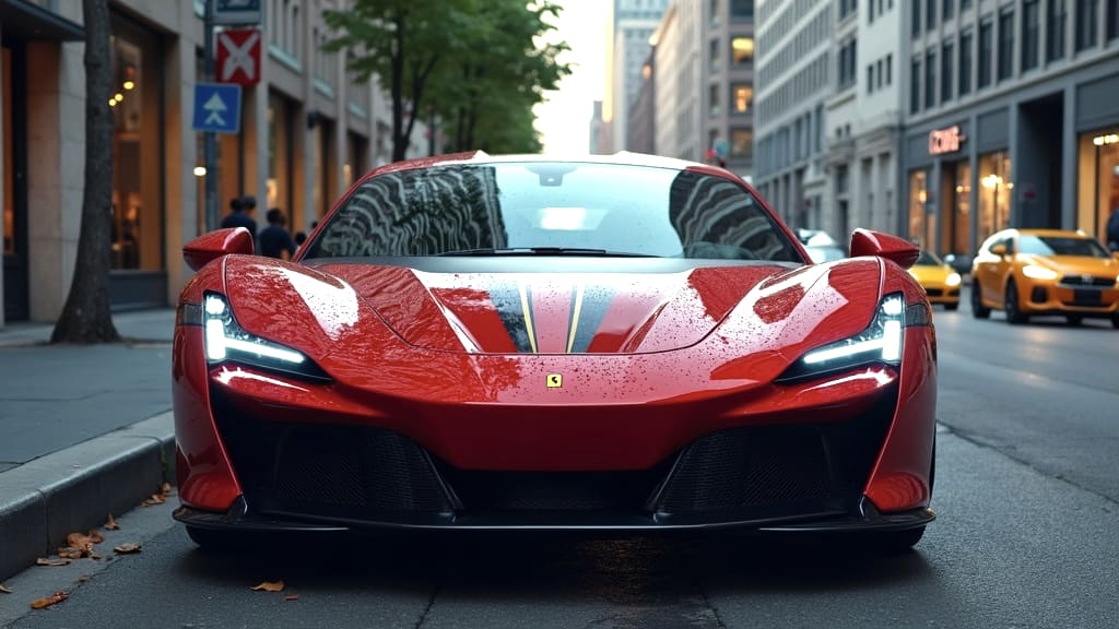 Ferrari enters electric era with its first all-battery model
